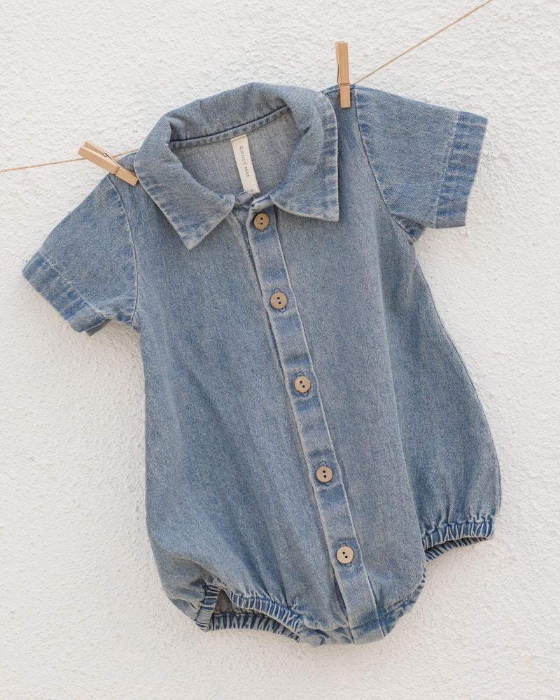 Matteo Romper | Chambray