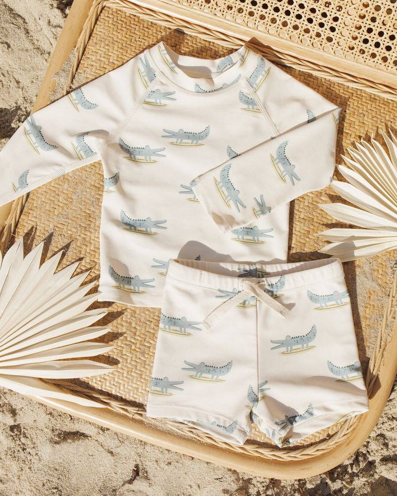 Boys Rashguard Set | Alligators