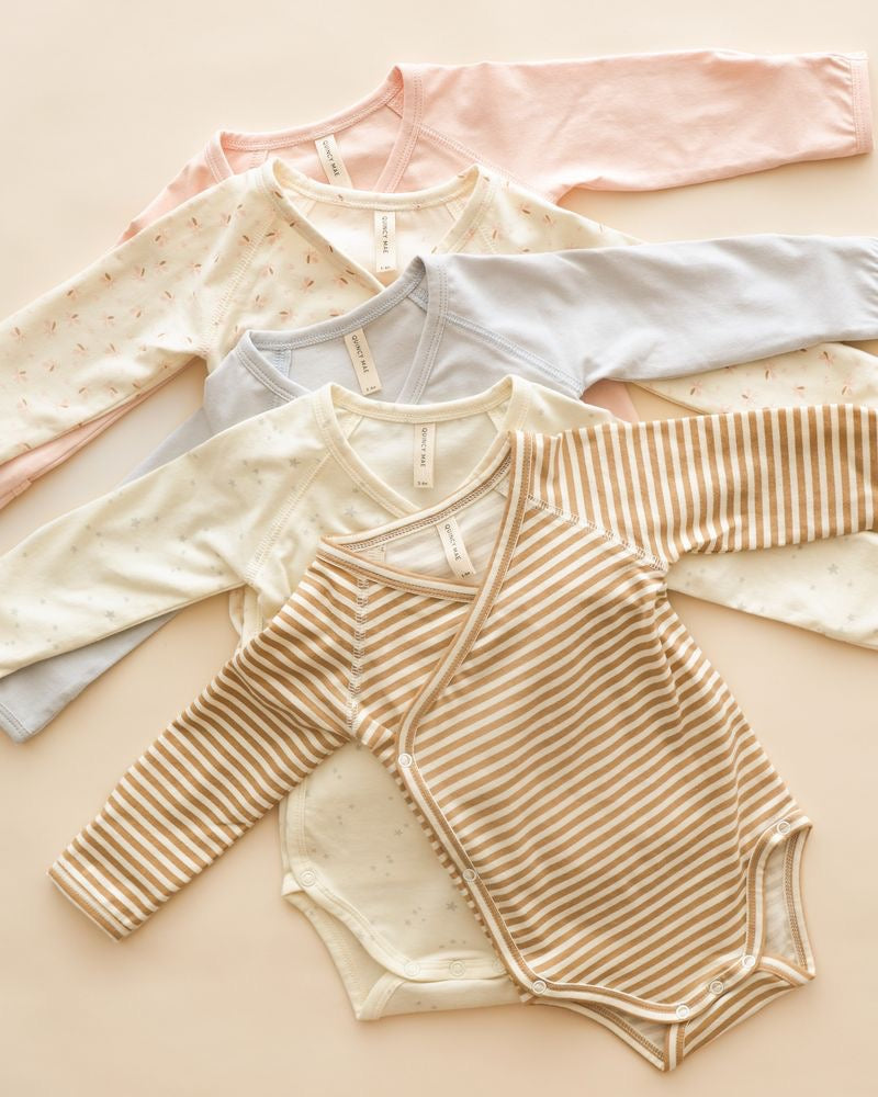 Side Snap Bodysuit | Fog