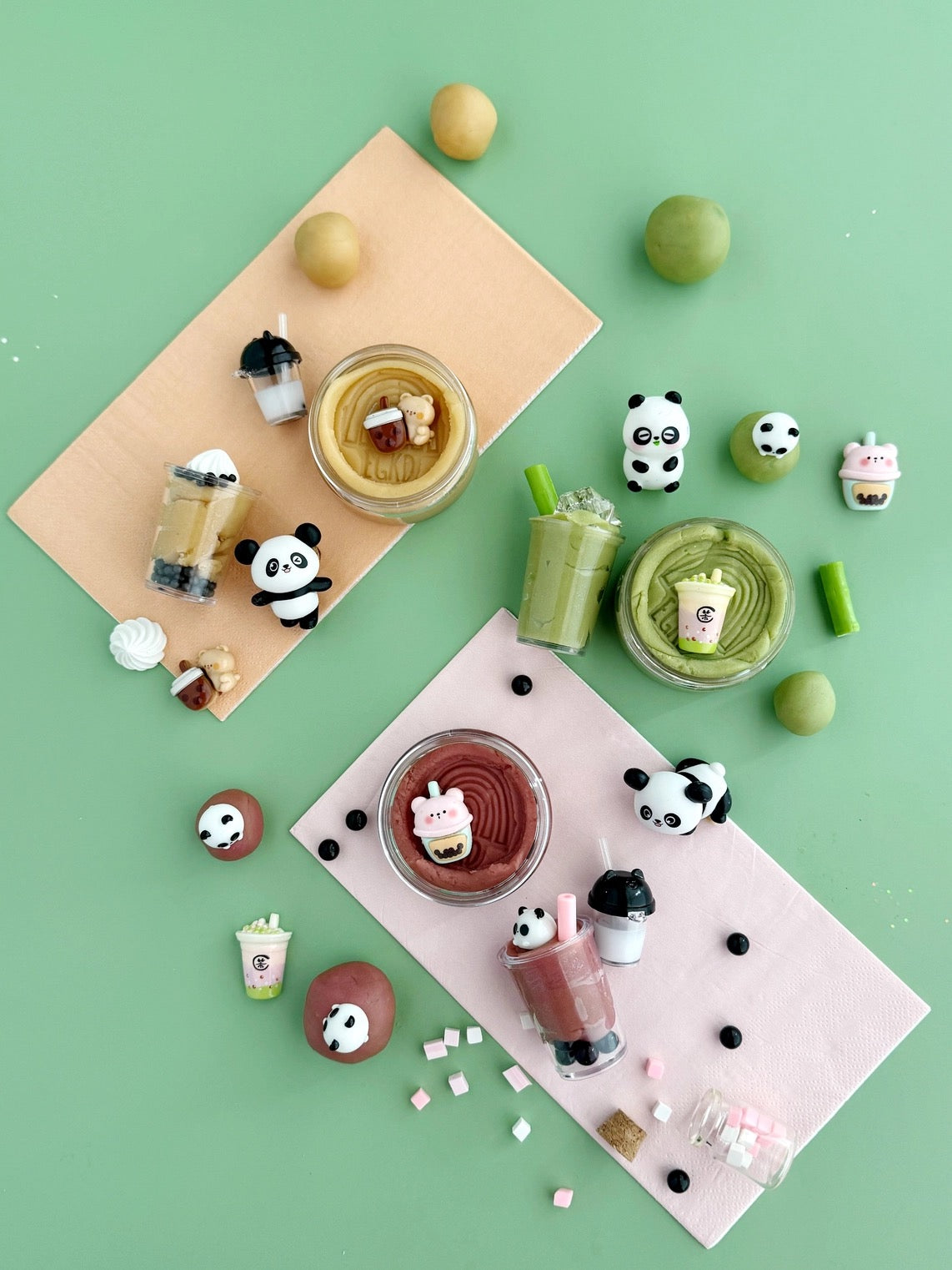 KidDough Play Kit | Bubble Tea