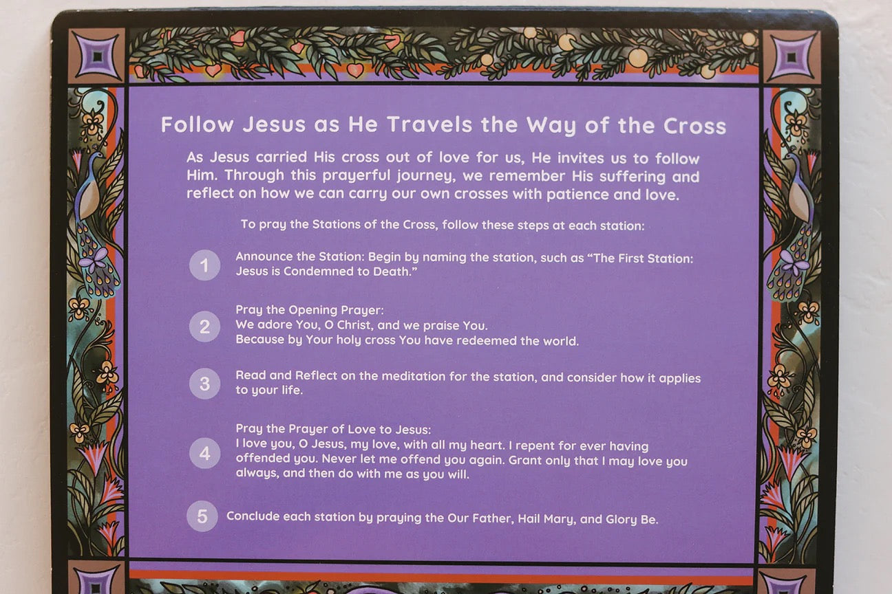 Water Reveal Book | Stations Of The Cross