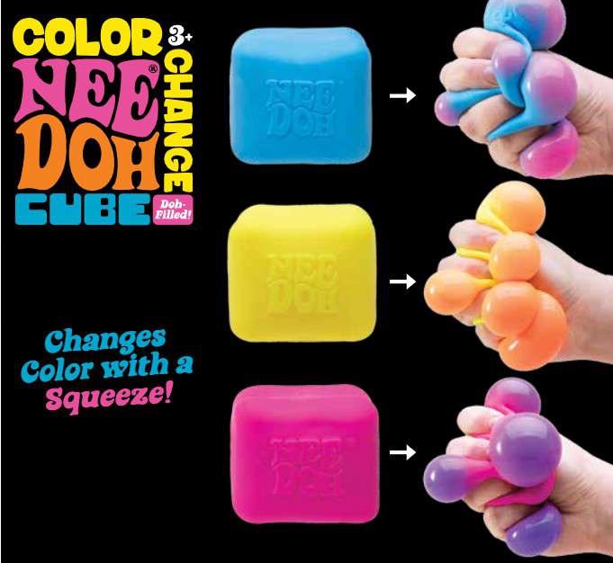 NeeDoh | Color Change Cube