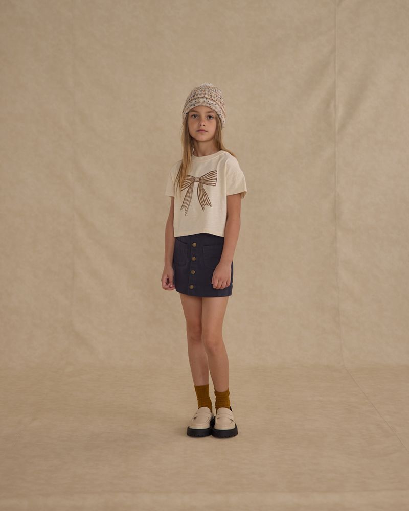 Boxy Tee | Bow