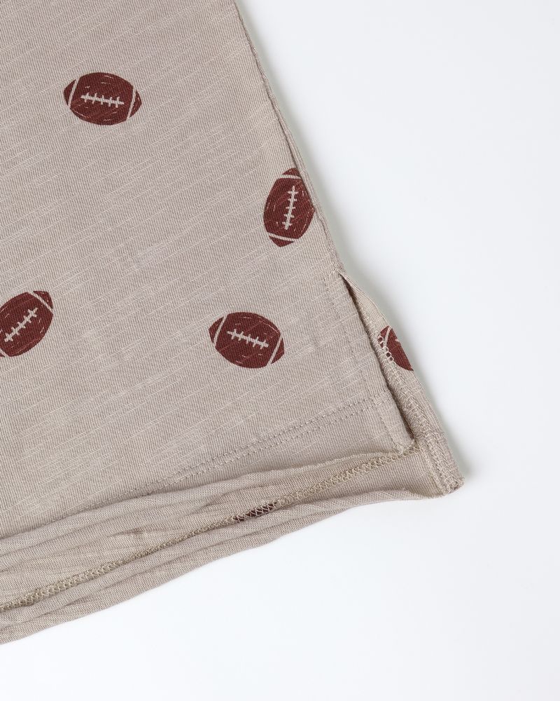 Raw Edge Tee | Footballs