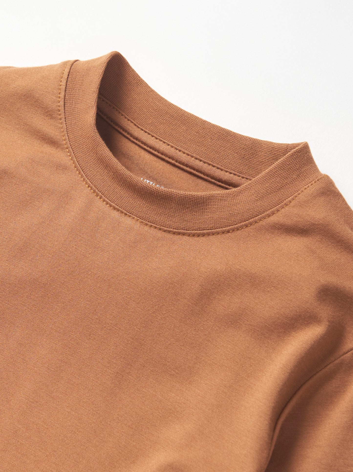 Oversized Bamboo Tee | Chestnut