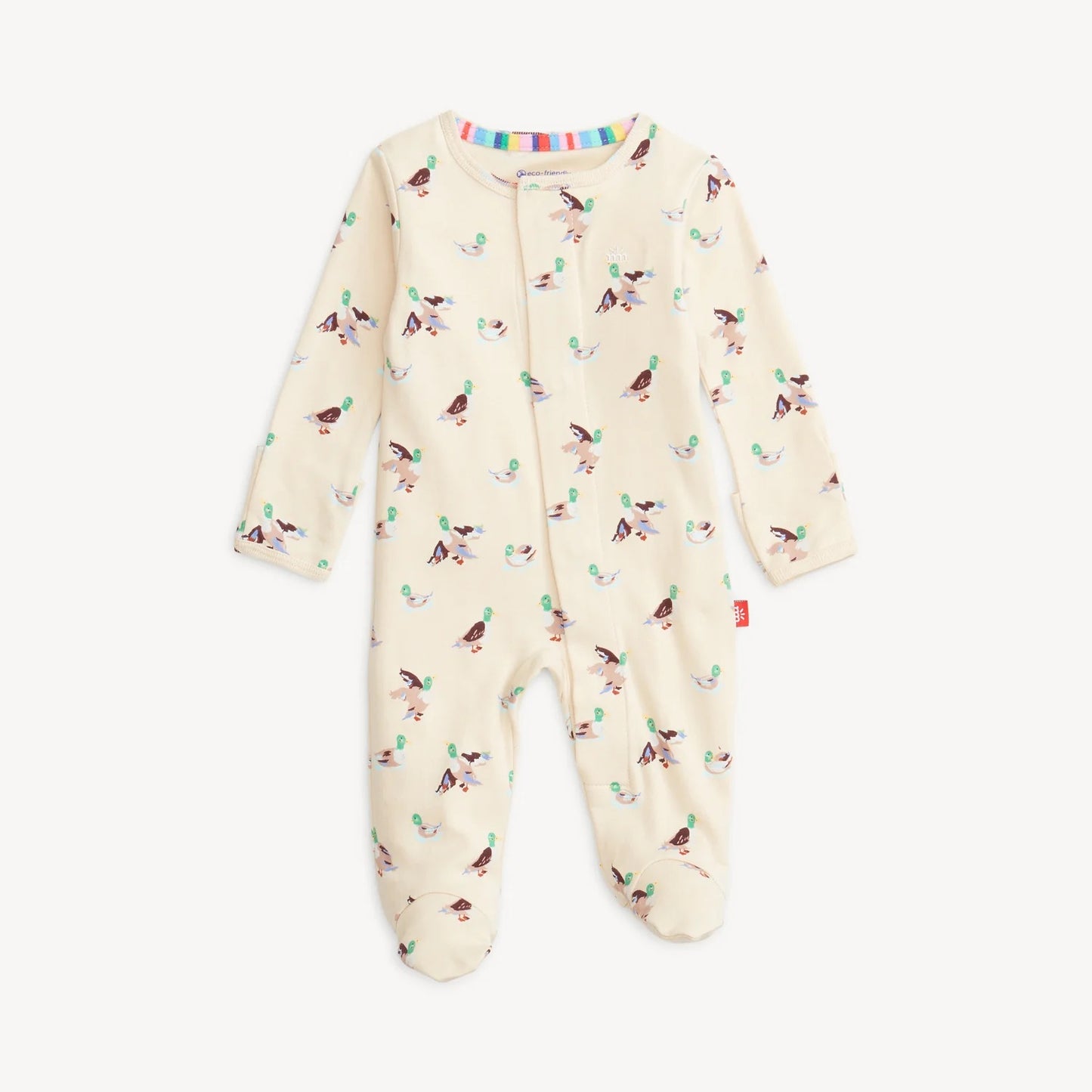 Organcis Cotton Magnetic Footie | Quack Me Up