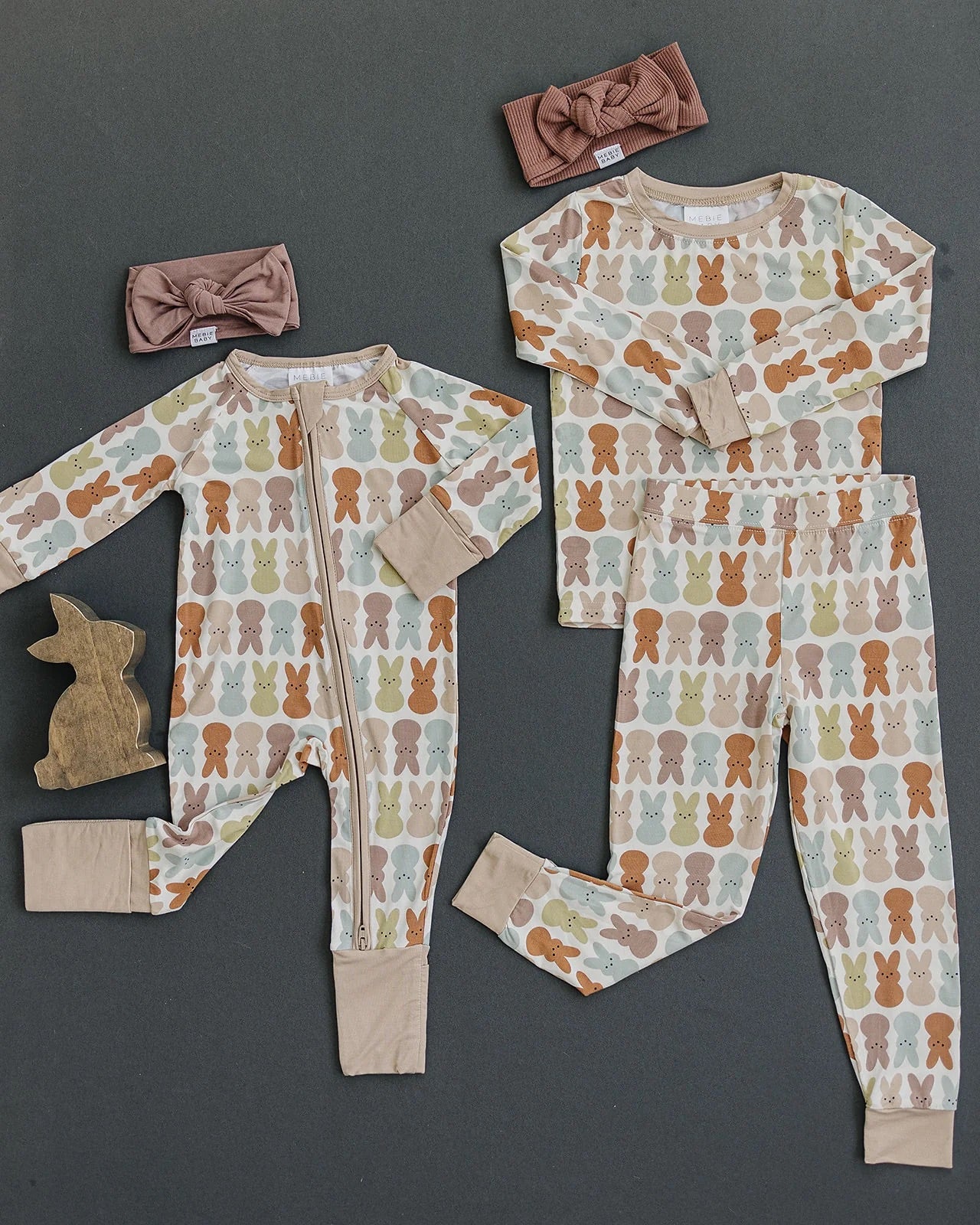 Two-Piece Cozy Set I Blush Bunny