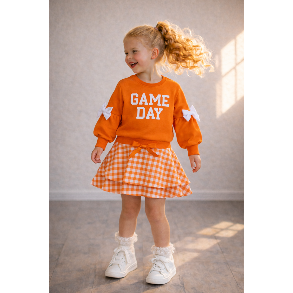 Game Day Crewneck | Orange