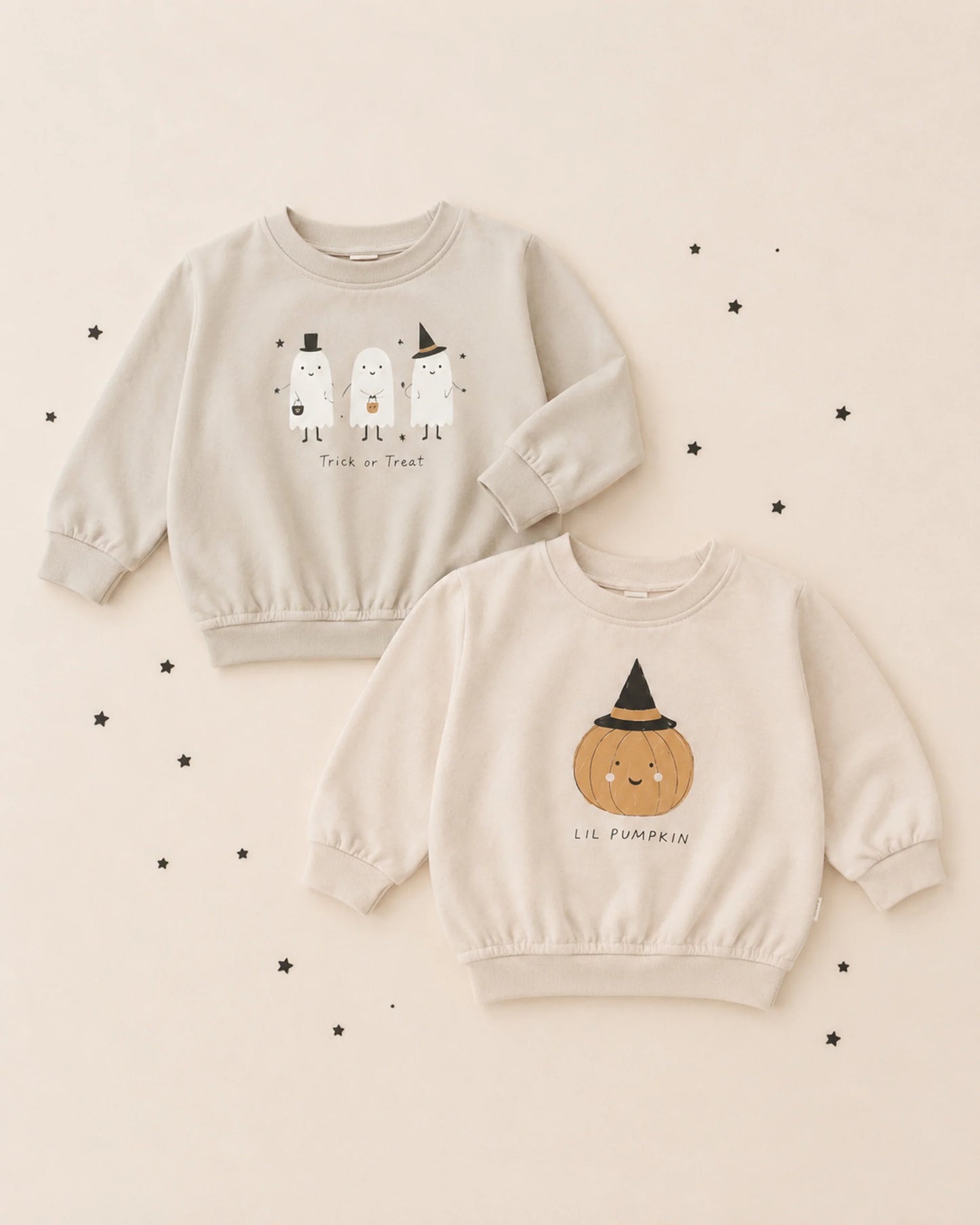 Relaxes Fleece Sweatshirt | Lil Pumpkin