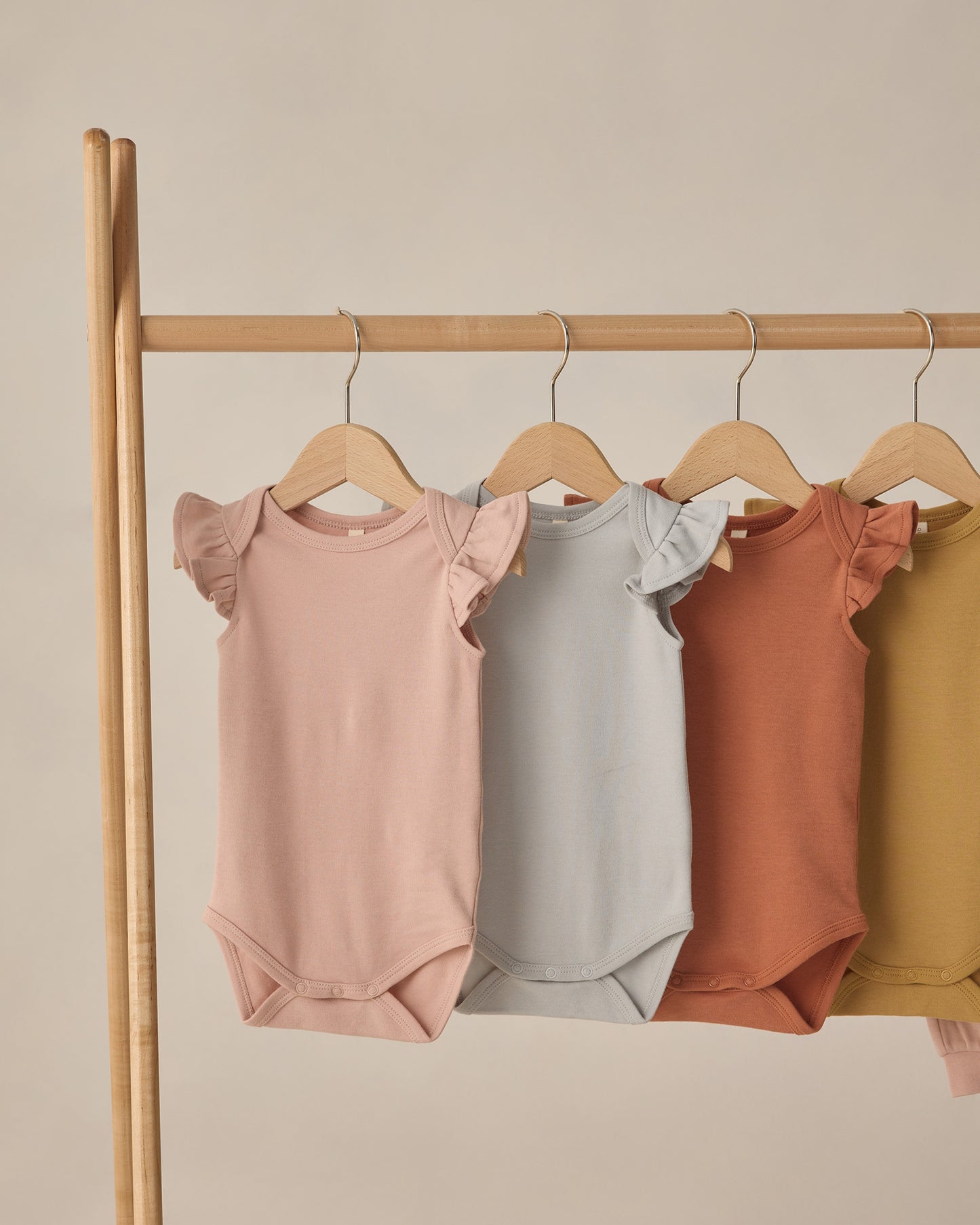 Flutter Sleeve Bodysuit | Sky