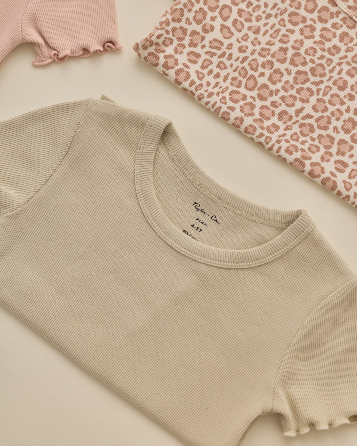Ribbed Basic Tee | Pistachio