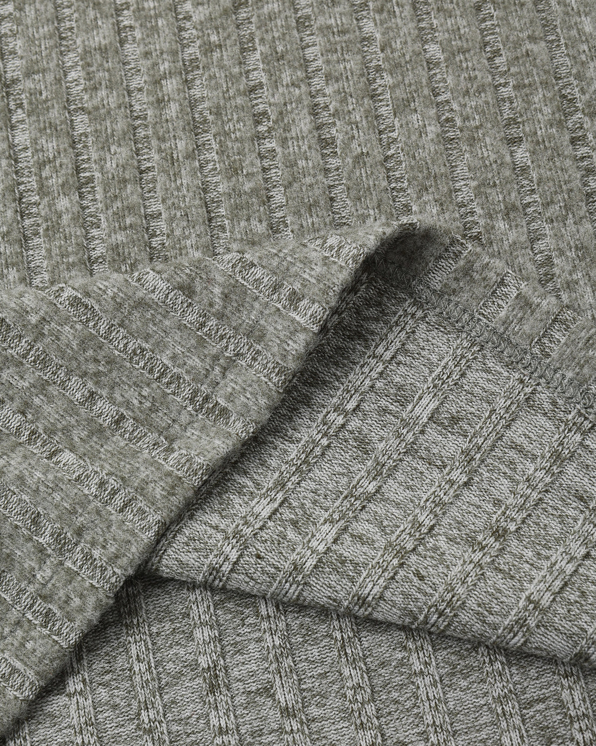 Cozy Rib Knit Set | Evergreen