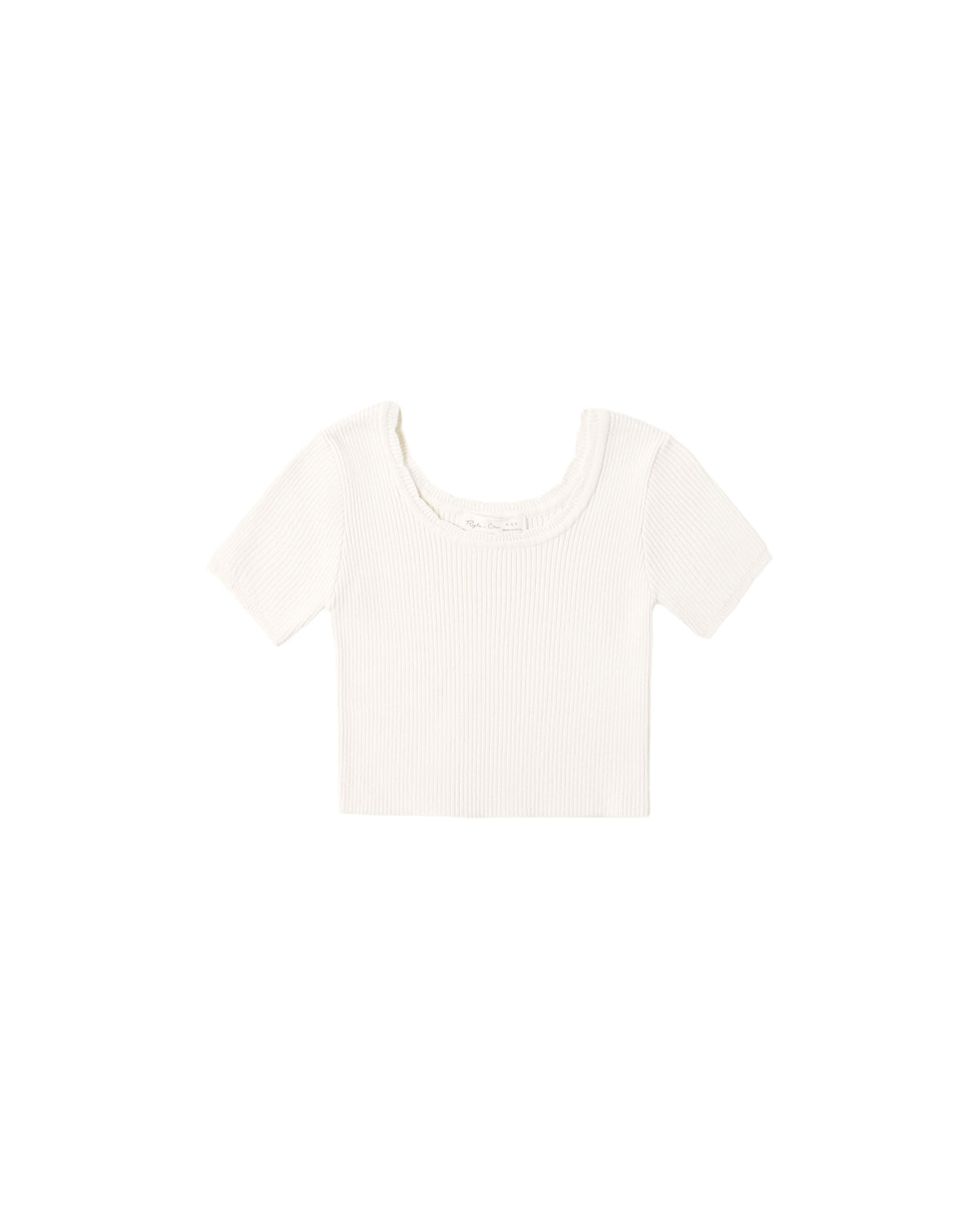 Scallop Tee | Natural