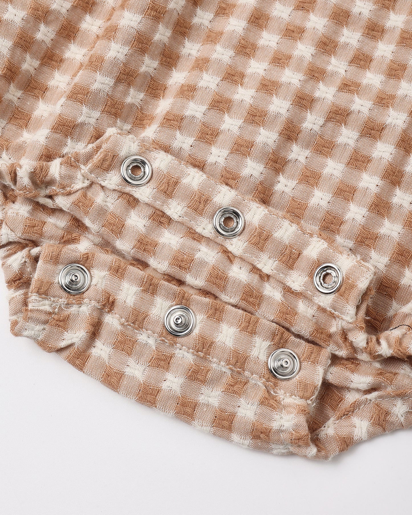Colette Romper | Fawn Gingham