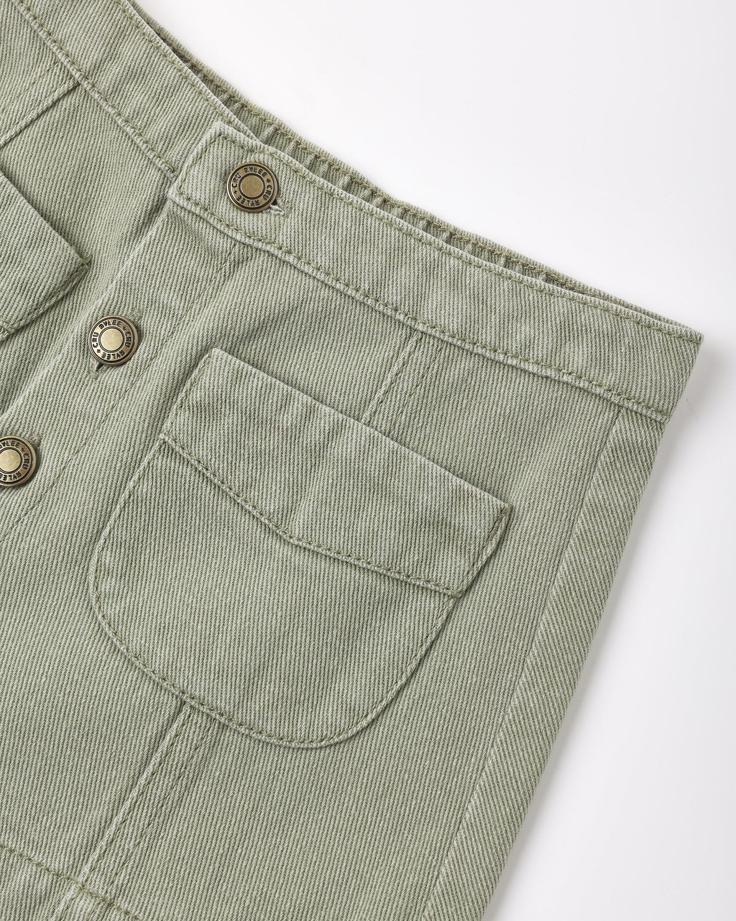Denver Mini Skirt | Dark Sage