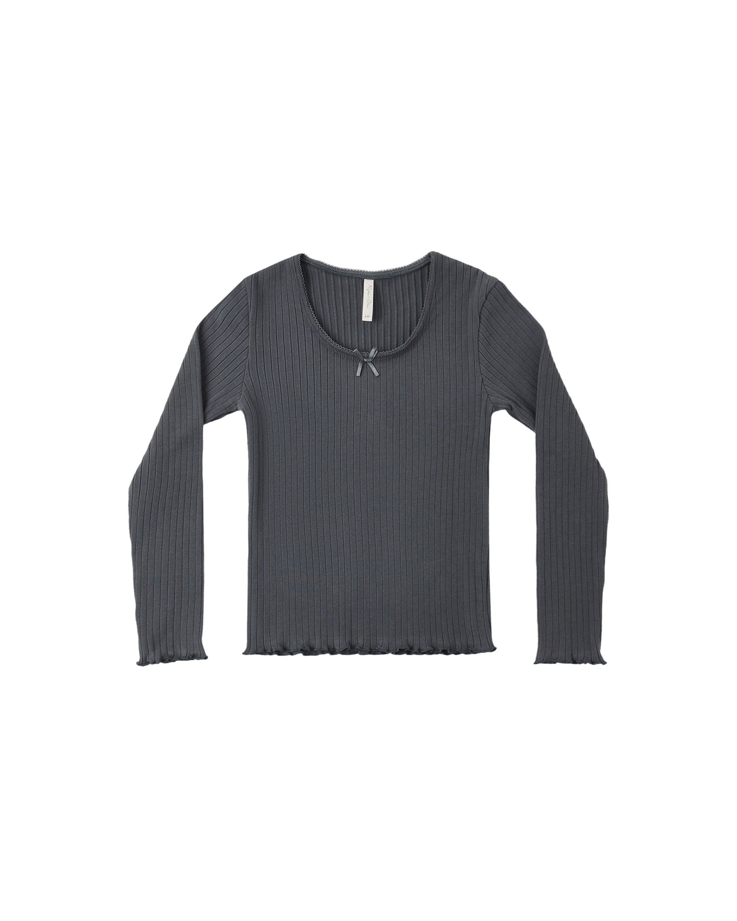 Ribbed Long Sleeve | Midnight