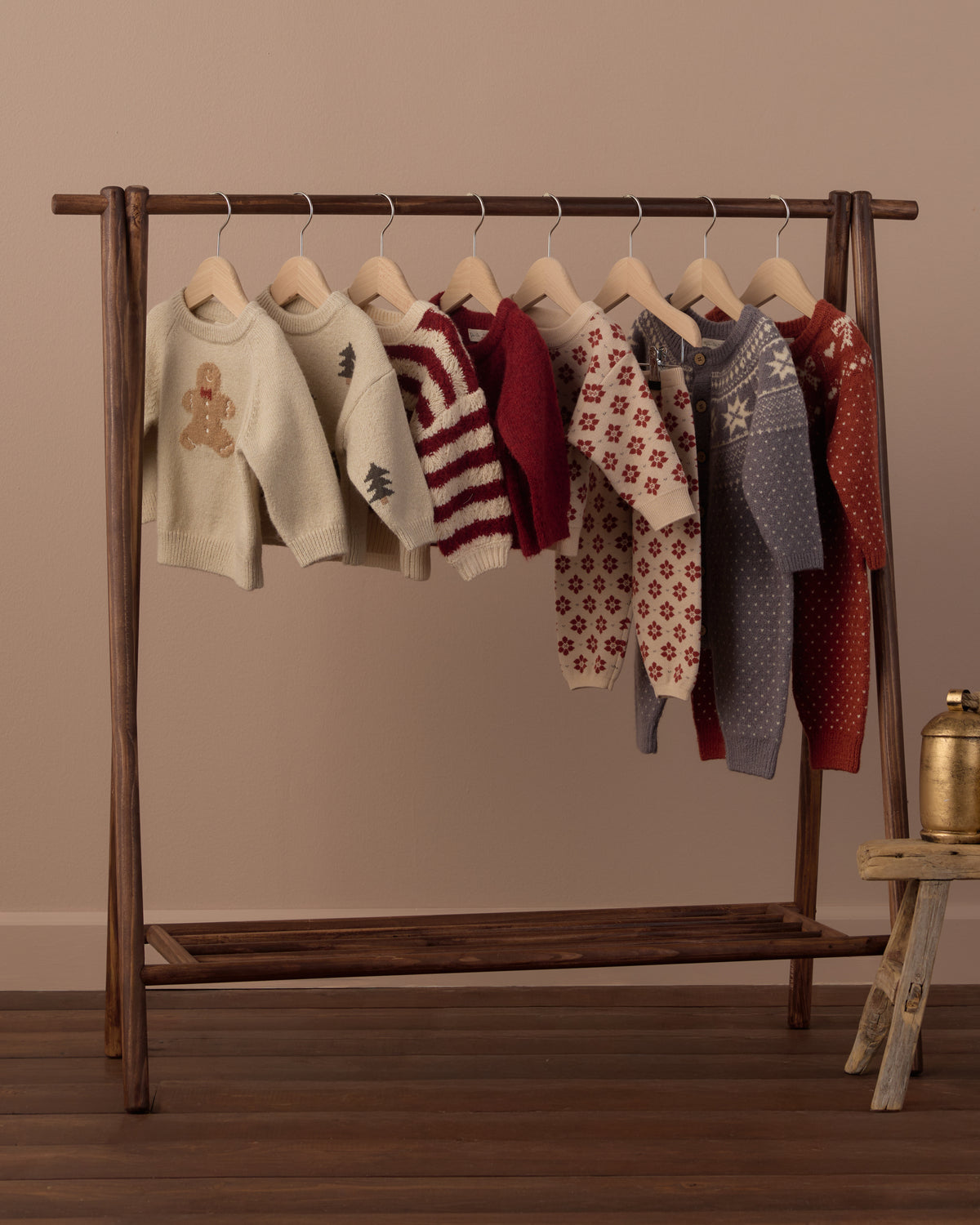 Knit Pant | Poinsettia