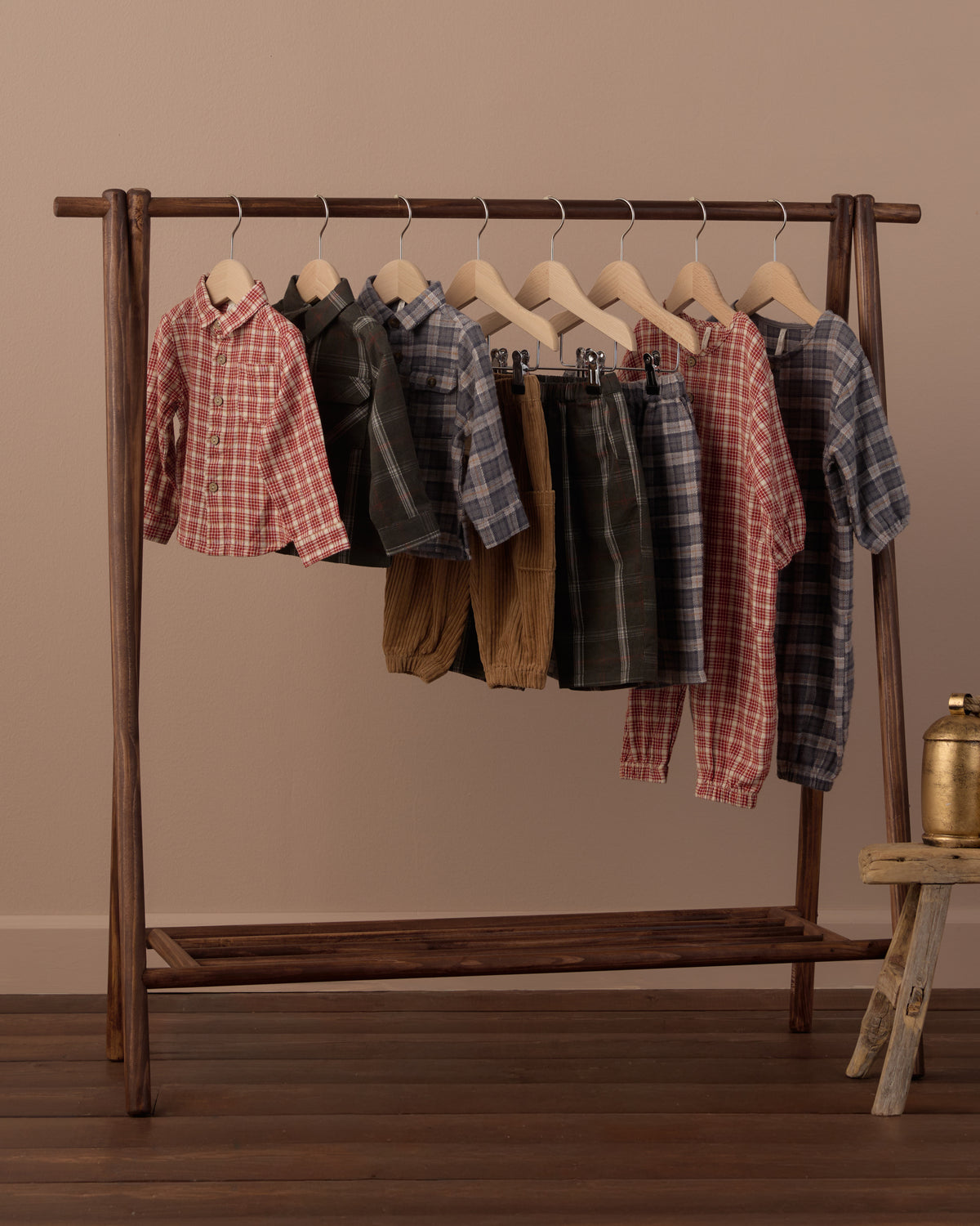 Pocketed Flannel Shirt | Winter Plaid