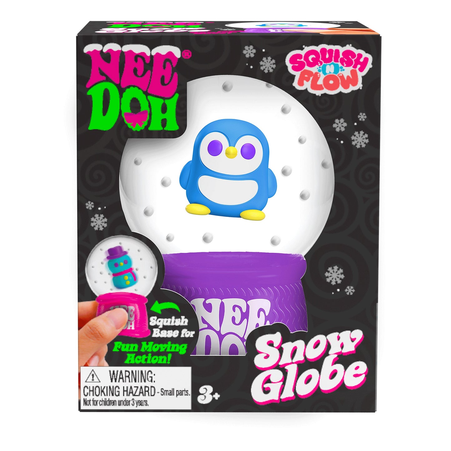 Squishmas Squish N' Flow Snow Globe