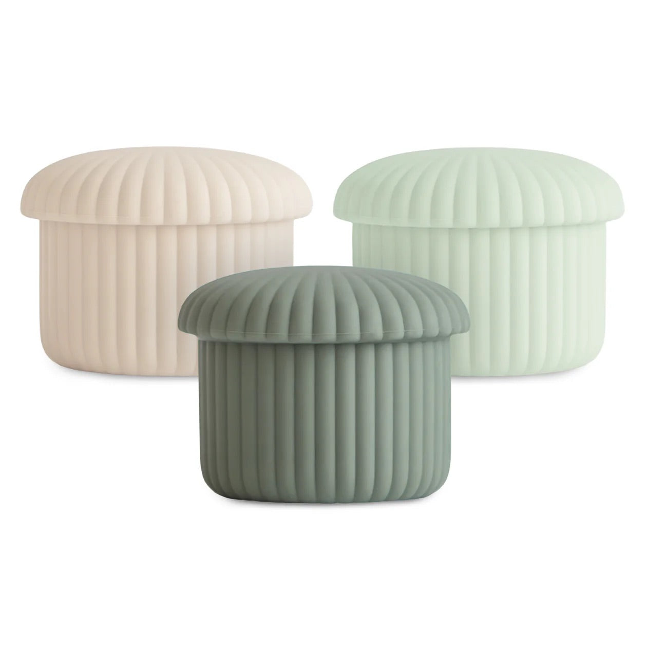 Silicone Baby Food Containers | Green Combo