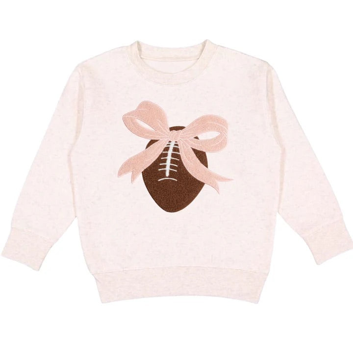 Coquette Patch Sweatshirt | Football