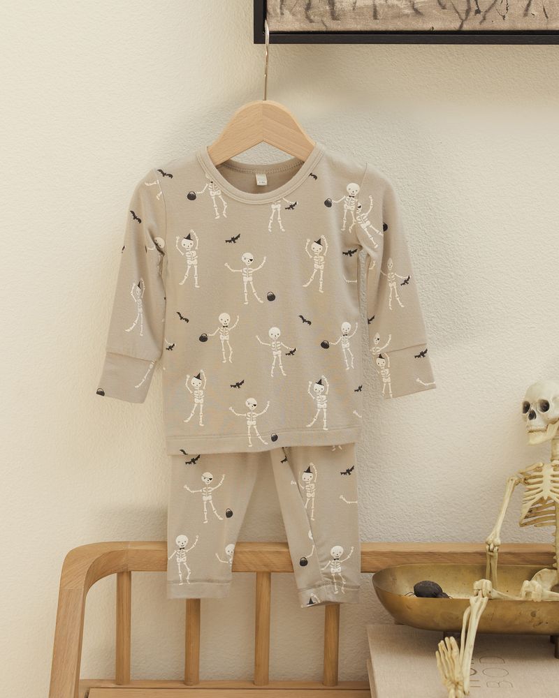 Bamboo Pajama Set | Skeletons