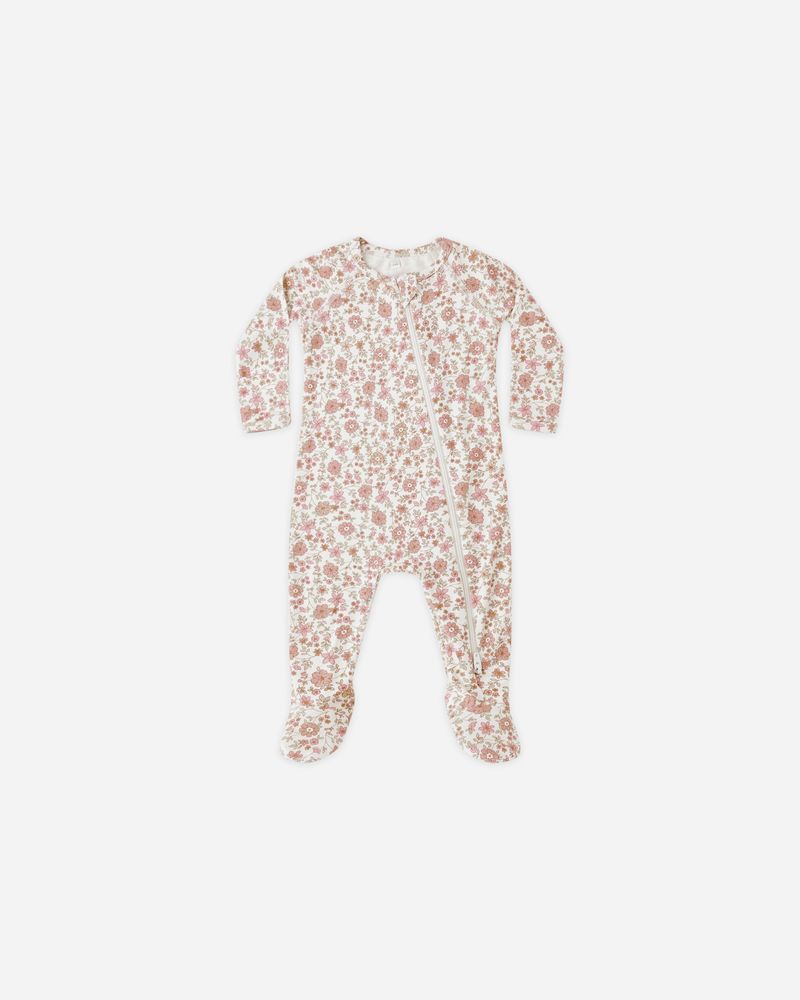 Bamboo Zip Footie | Bloom