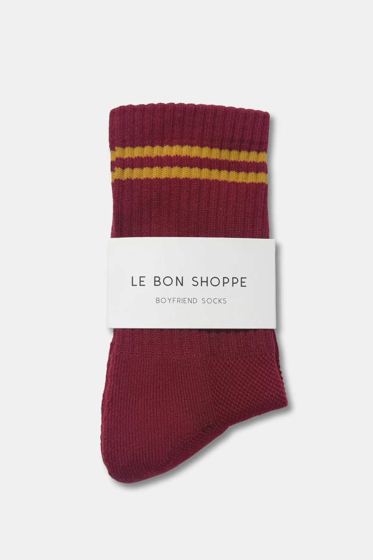 Boyfriend Socks | Cardinal Red