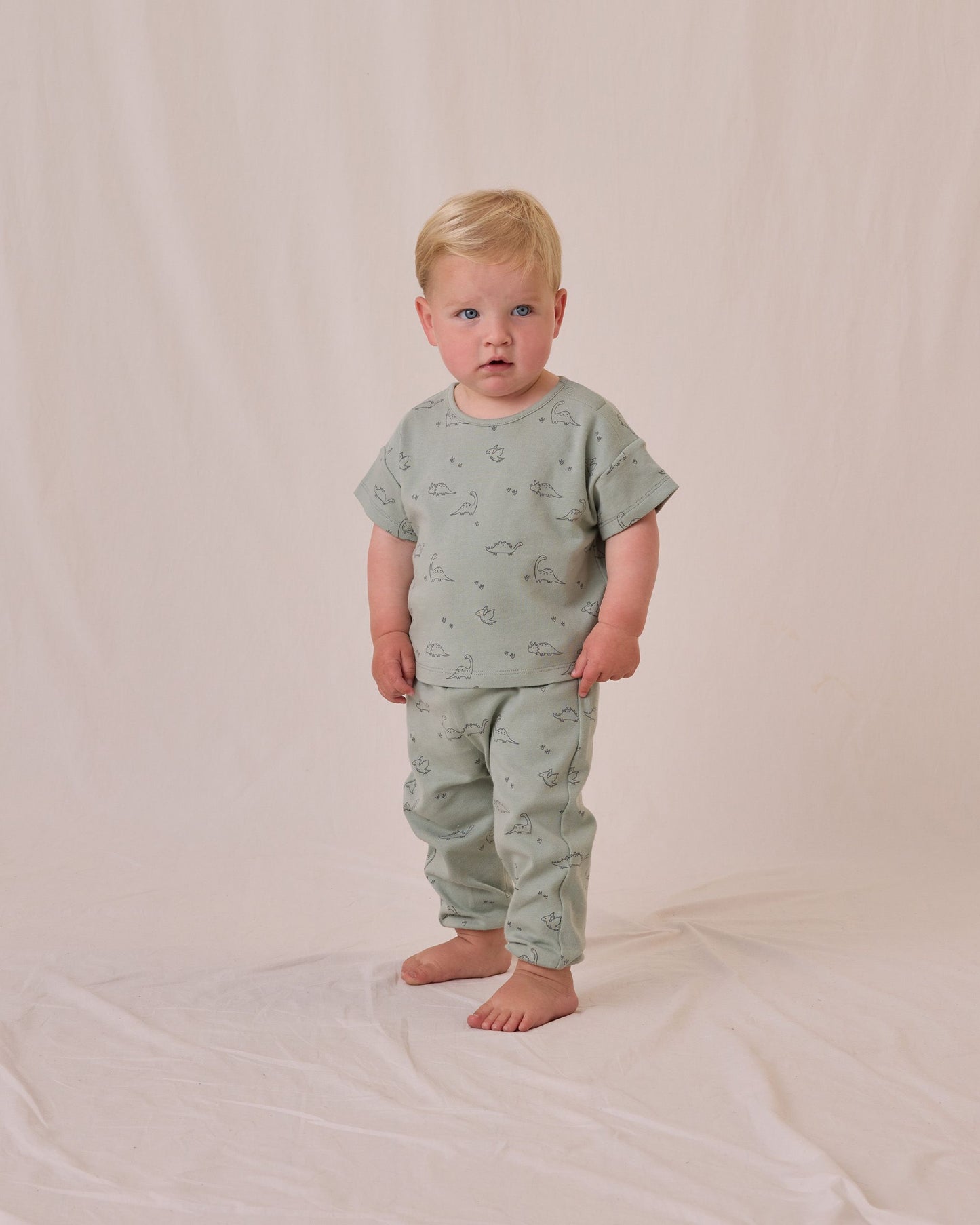 Jersey Tee + Pant Set | Dino