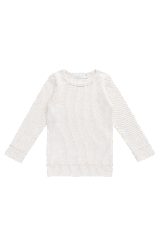 Marina Long Sleeve Top | Parchment