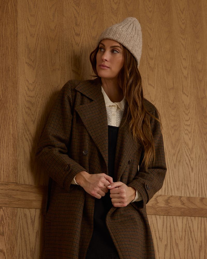 Trench Coat || Brown
