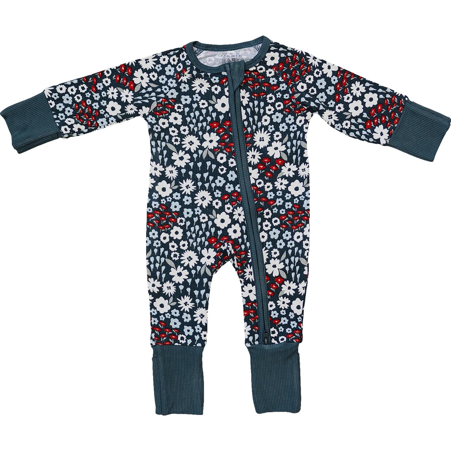 Ribbed Bamboo Zipper | Americana Floral