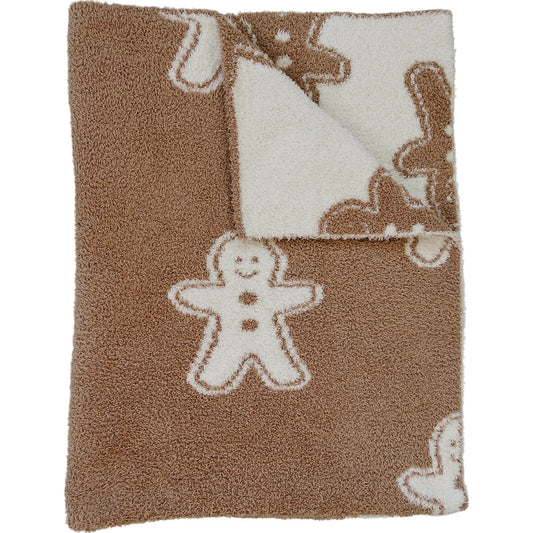 Plush Blanket | Gingerbread