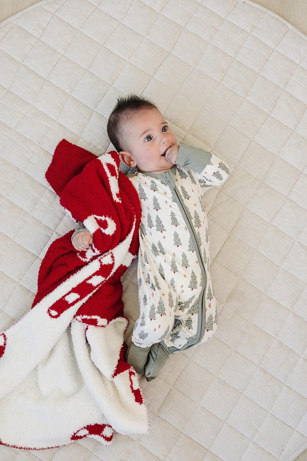Plush Blanket | Candy Cane