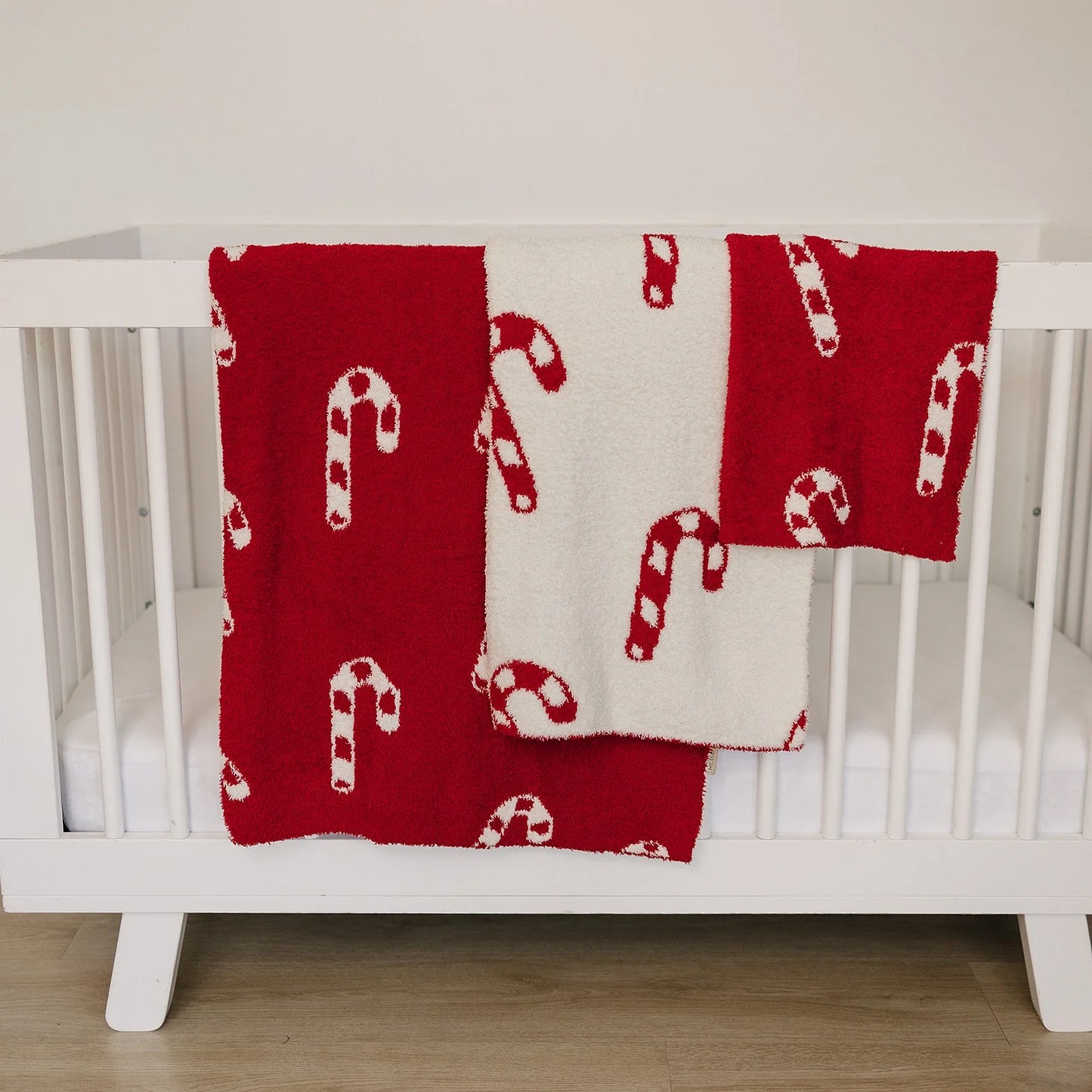 Plush Blanket | Candy Cane