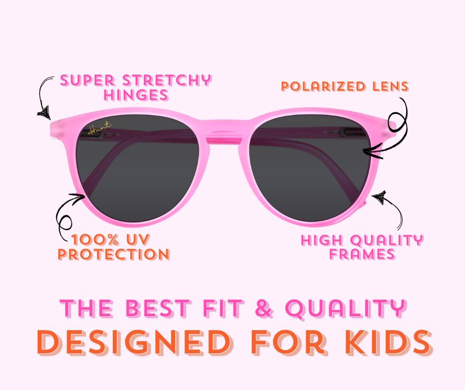 Kids Classic Powder Blue Sunglasses (3-7 Years)