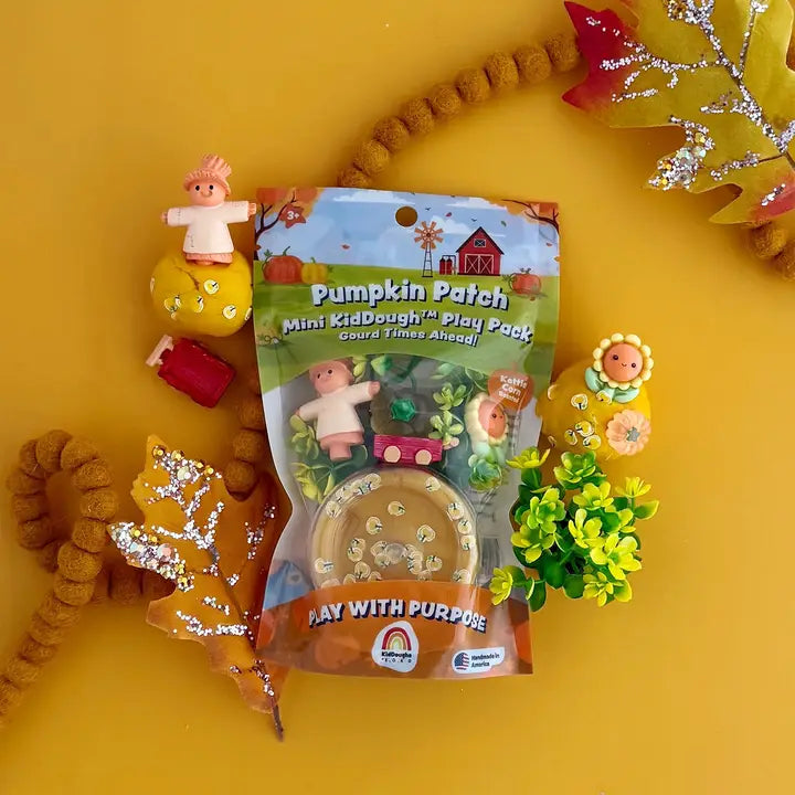 KidDough Mini Play Pack | Pumpkin Patch