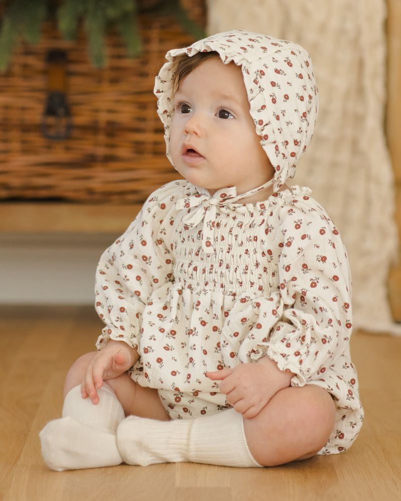 Eden Romper | Winter Ditsy