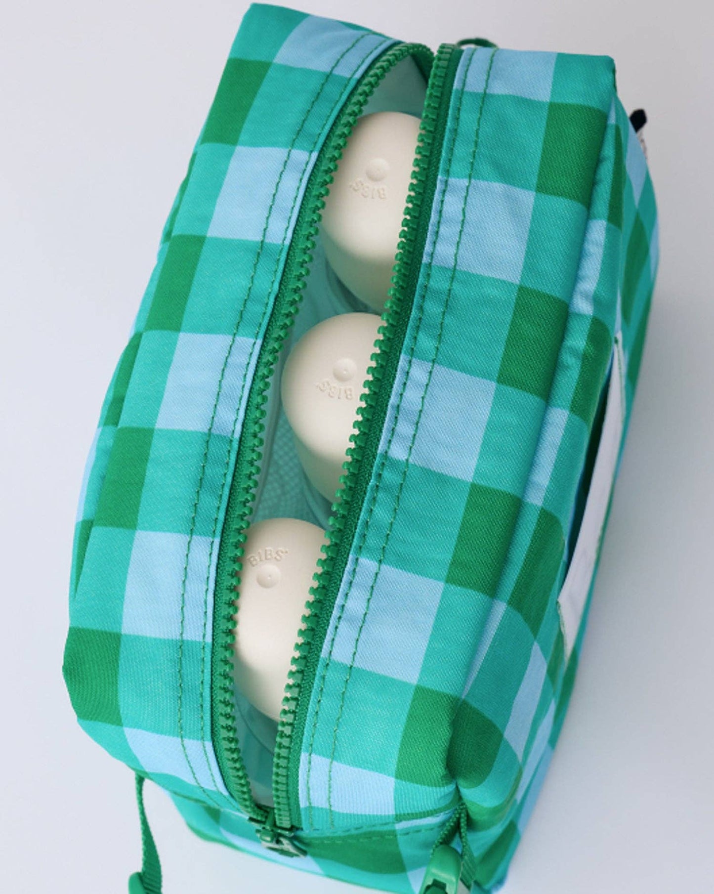 Fall Colors: Mini Cooler Bag: Black Grid