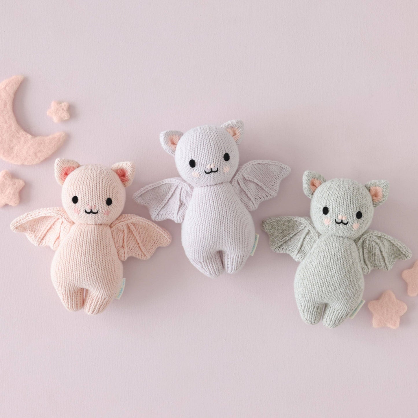 Baby Bat | Powder Pink