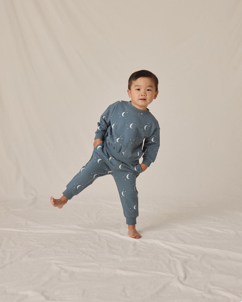 Relaxed Sweatshirt | Silver Moons