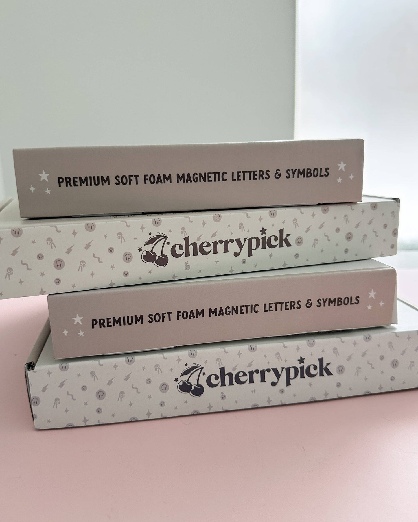 Magnetic Foam Letters & Symbols | Solid Black