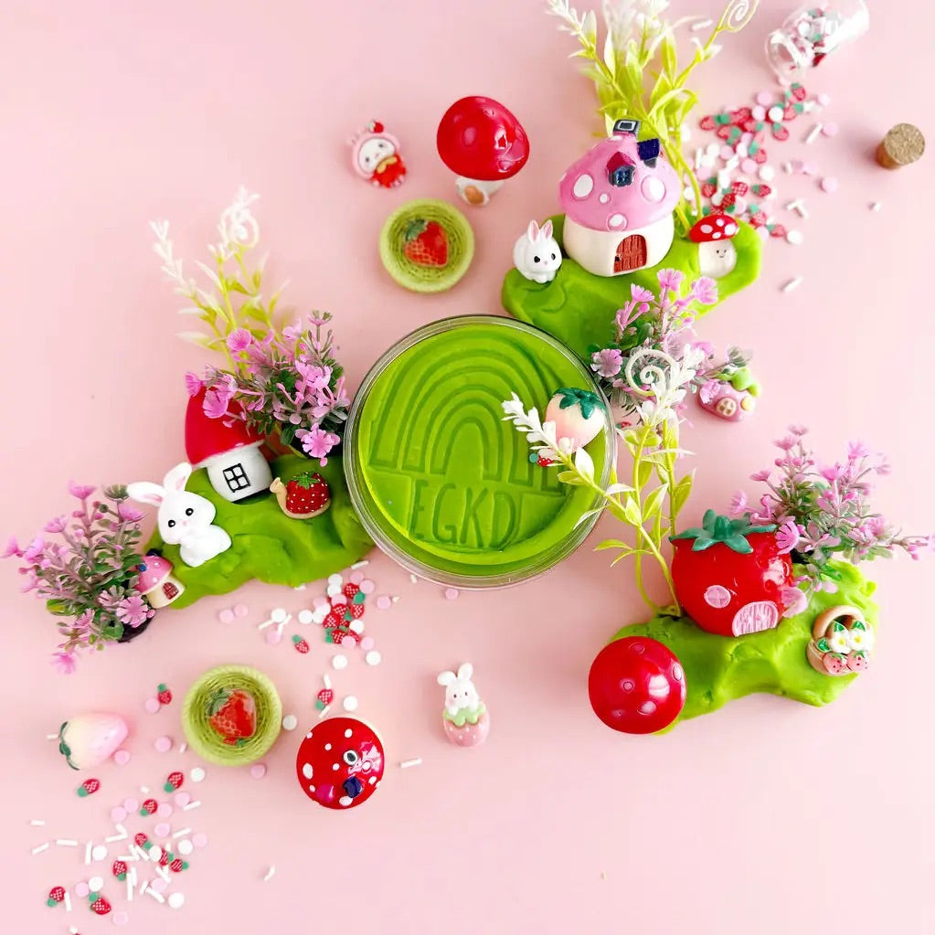 KidDough Play Kit I Bunny Berry Village