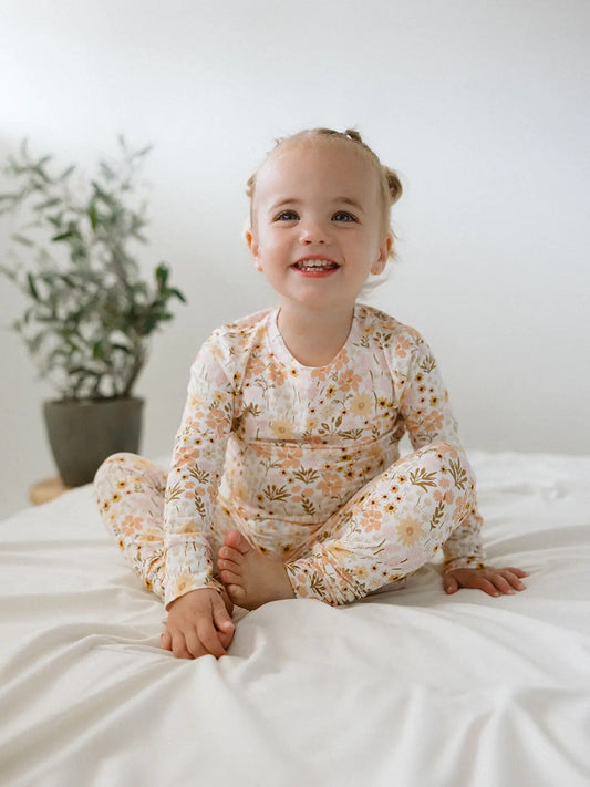 Bamboo Two-Piece Pajama | Flower Fields