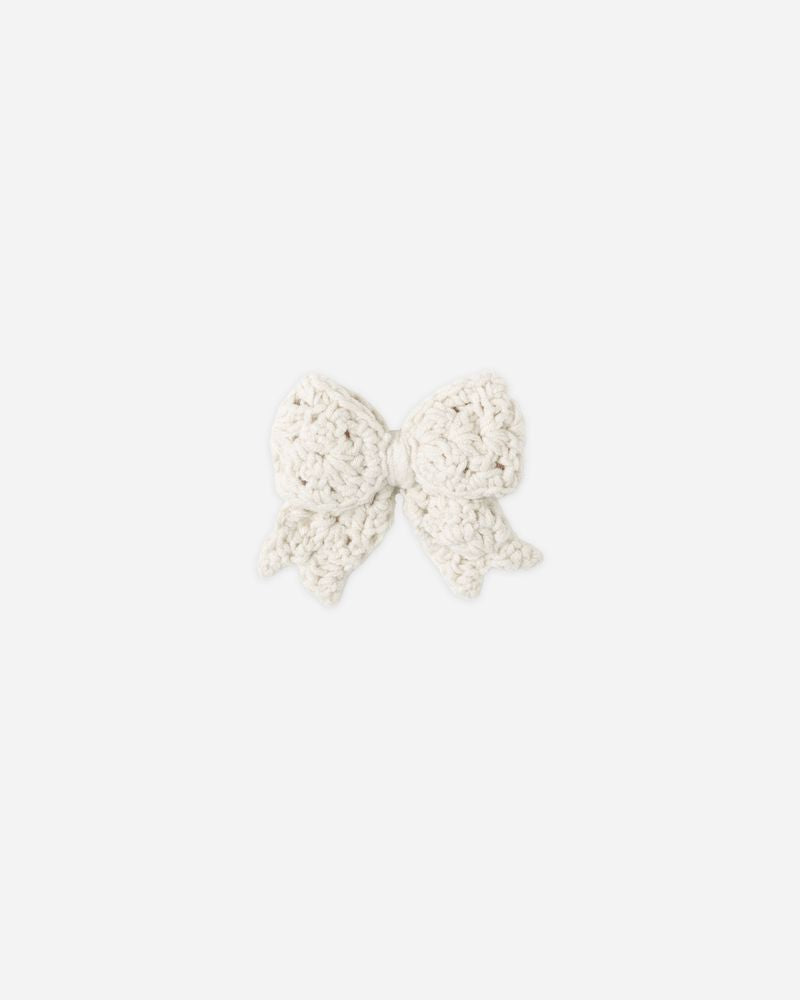 Crochet Bow | Natural