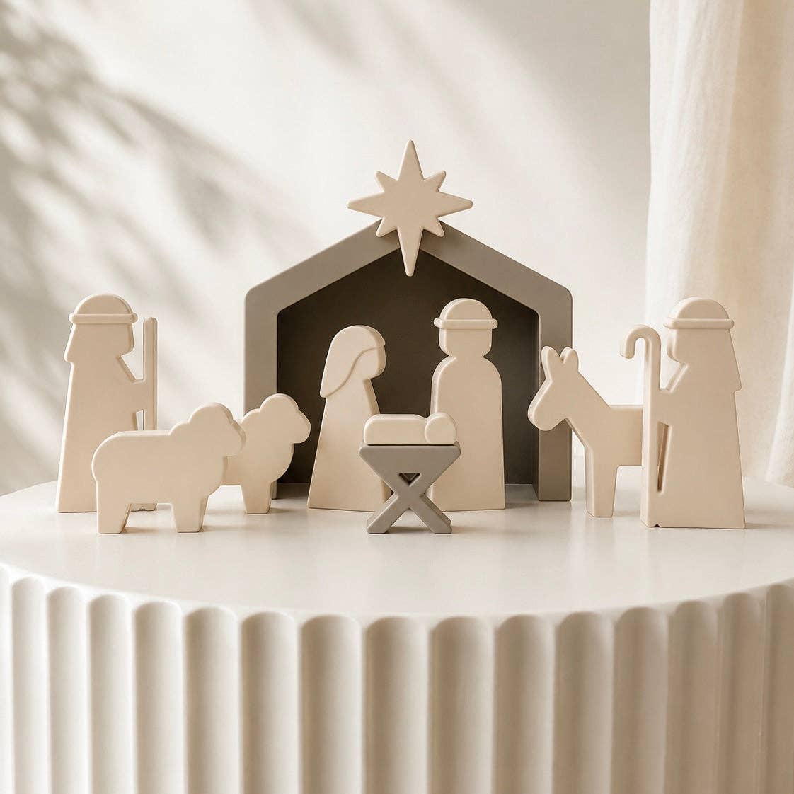 Silicone Nativity Playset: The Nativity Play Set