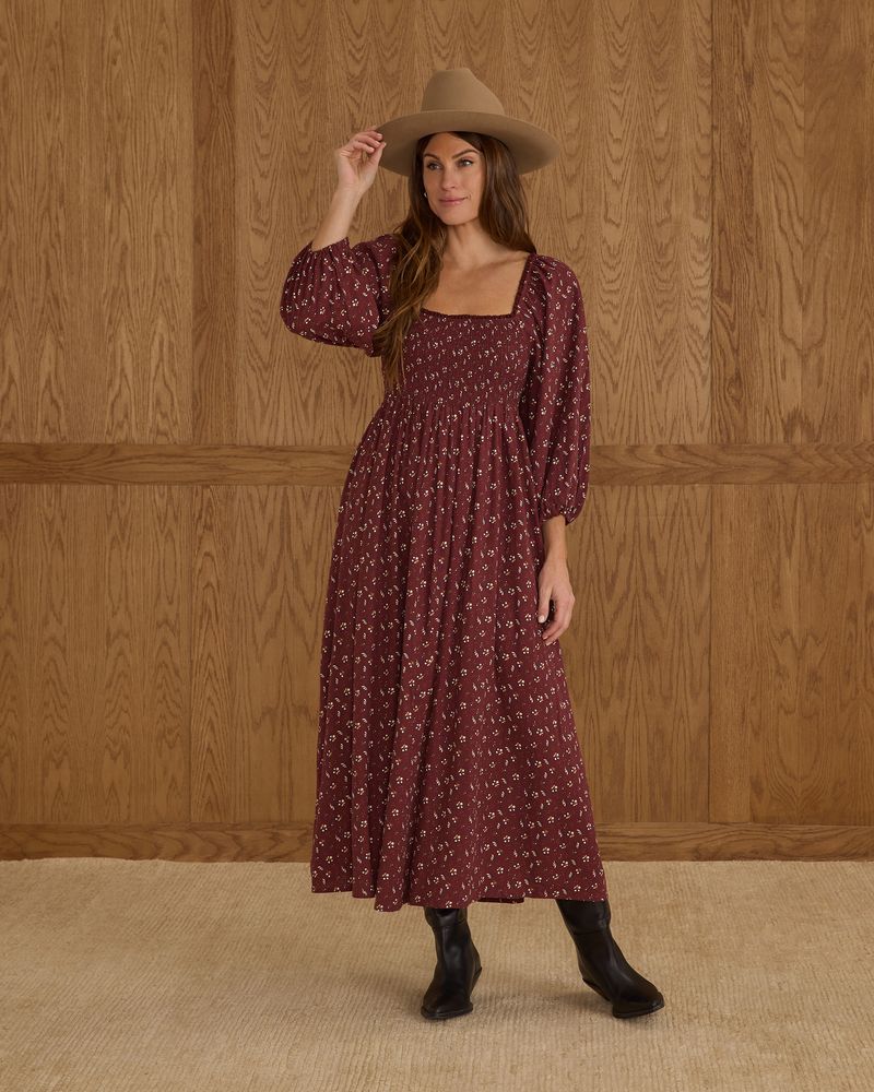 Della Dress || Harvest Berry