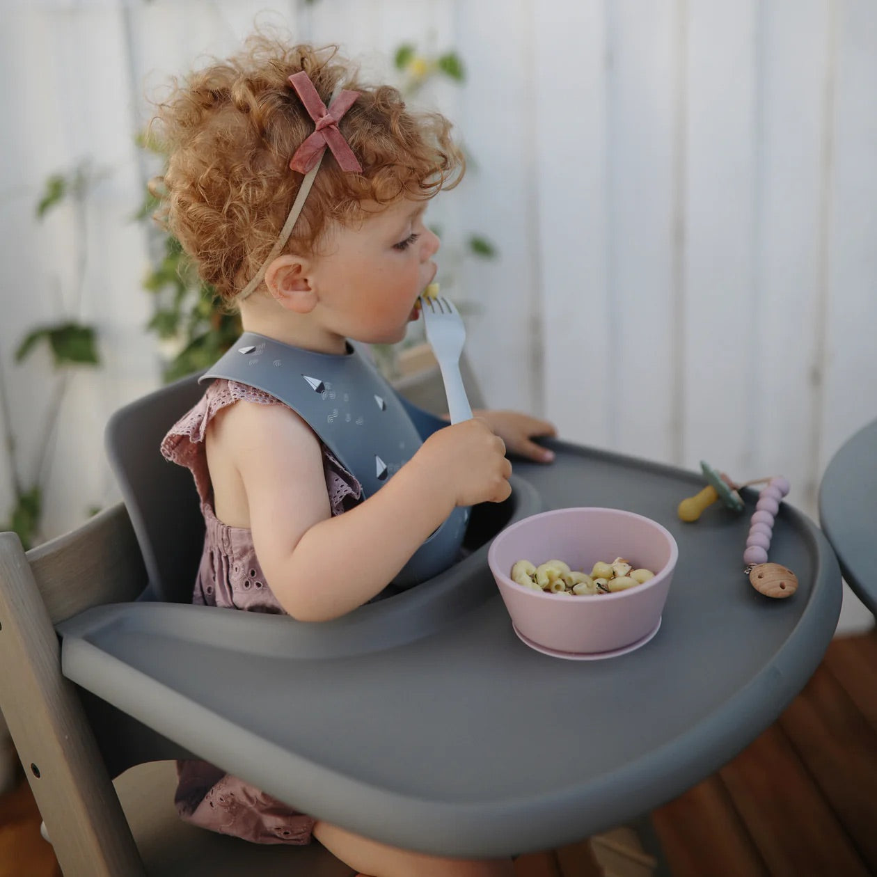 Silicone Suction Bowl | Soft Lilac