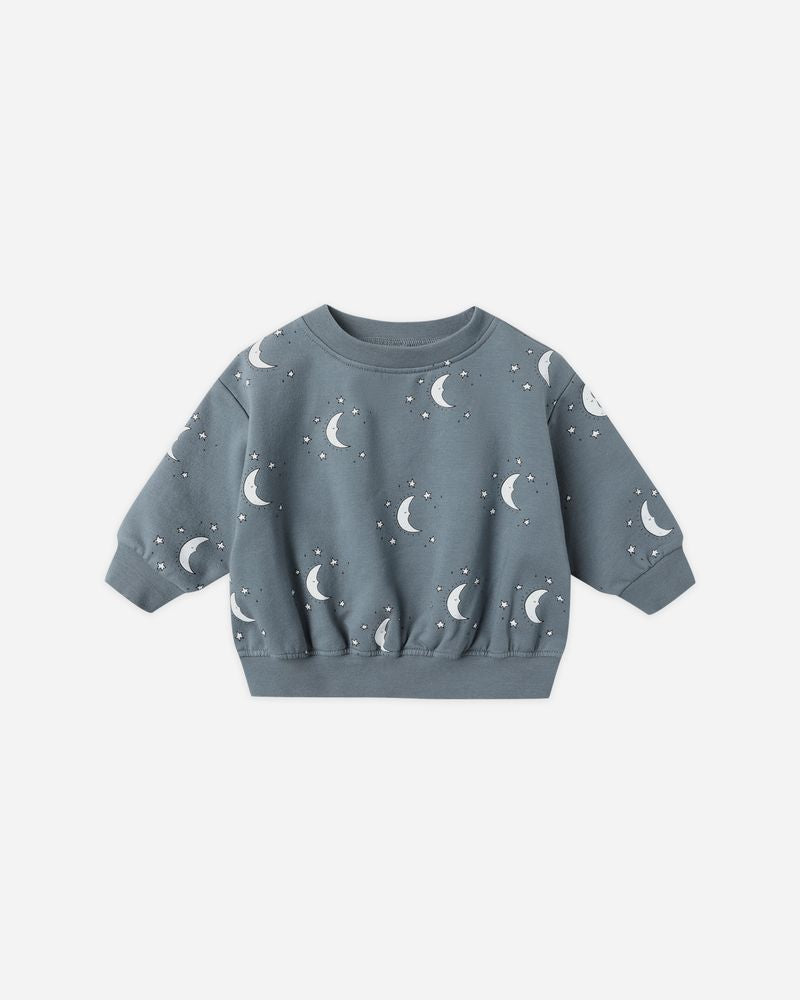 Relaxed Sweatshirt | Silver Moons