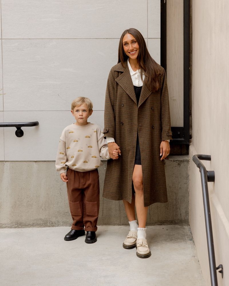 Trench Coat || Brown